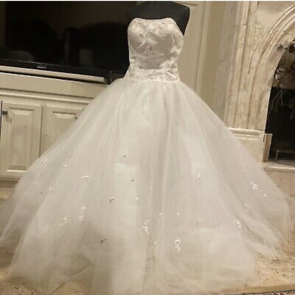 Mori lee By Madeline Gardner Floral Embroidery beaded dress size(9/10) on tag - Picture 9 of 9